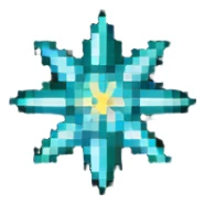 eight-pointed star sticker