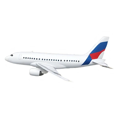 Airplane in Paris sticker