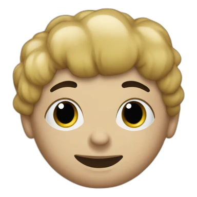 sesame puppe thumb sticker