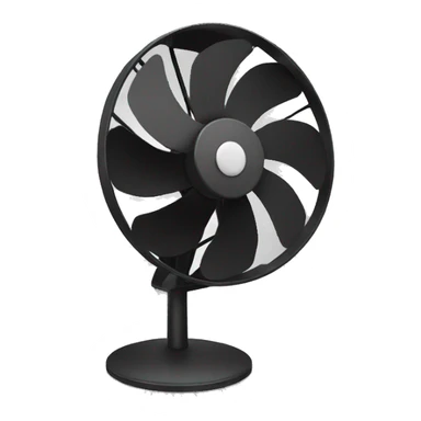 Table-Fan sticker