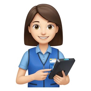 Walmart cashier sticker