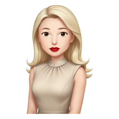 Elon musk dressed in drag sticker