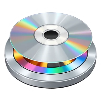 mac os compact disc music sticker