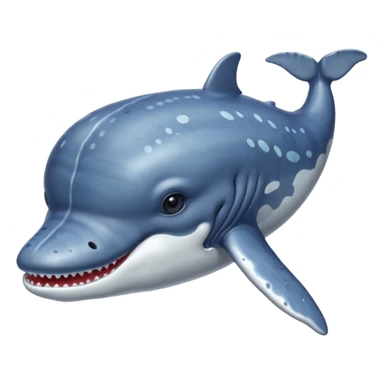 Whale sticker