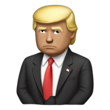 Kanye mange Donald trump sticker