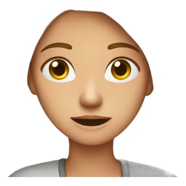 woman saying no sticker