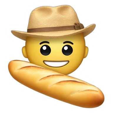 Drabcw with a baguette sticker