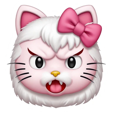 Hello-kitty hello-kitty mad sticker