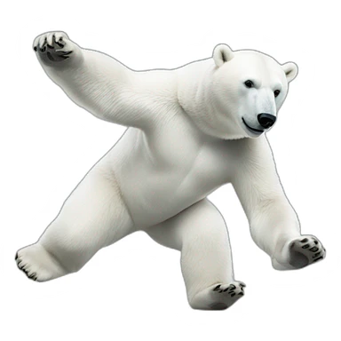 break-dancing-polar-bear sticker