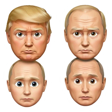 trump with putin sticker