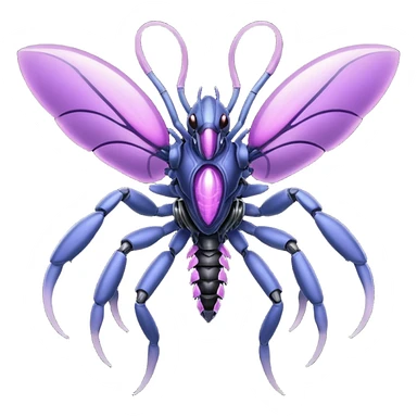 Genesect-Vikavolt-Venonat-Venom-Xenomorph-fusion sticker