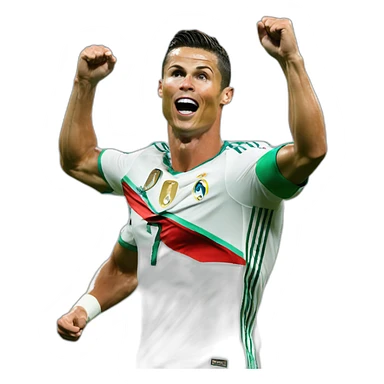 Cristiano ronaldo celebration sticker