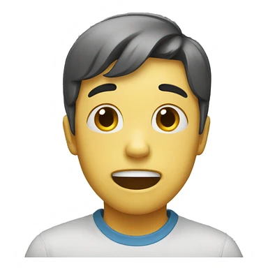 Crying with excitement  sticker