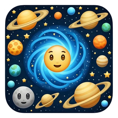 Universe sticker