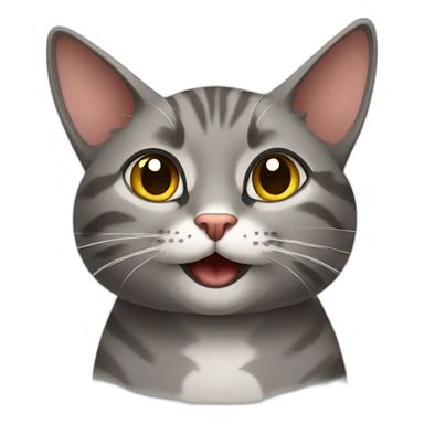 flirtatious cat sticker