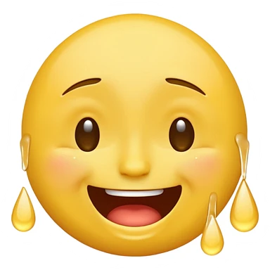 Cry laugh emoji sticker