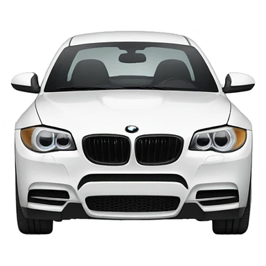 Bmw front side sticker