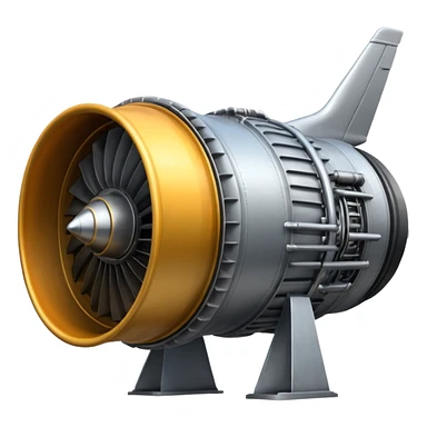 B737 Jet Engine sticker