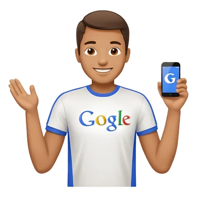 AI GOOGLE MAN sticker