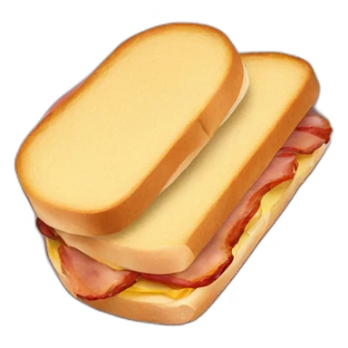 Bacon sandwich sticker