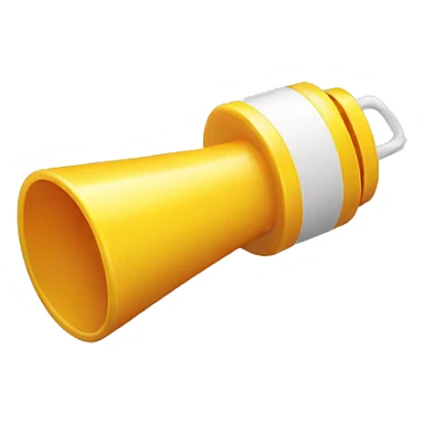 plastic whistle sticker