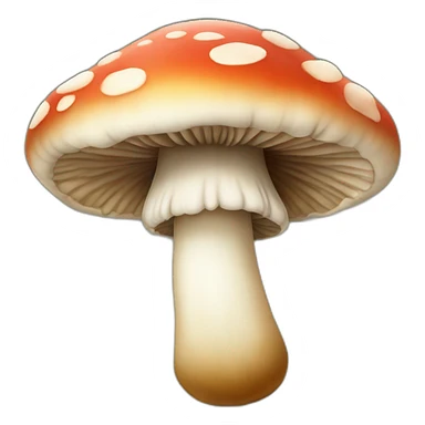 eadible mushroom sticker