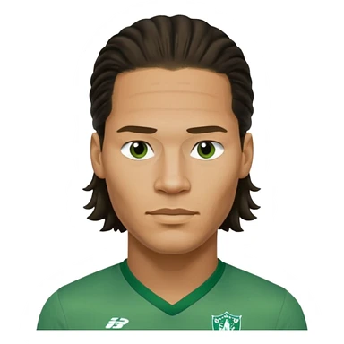 Virgil van dijk wearing green shirt sticker
