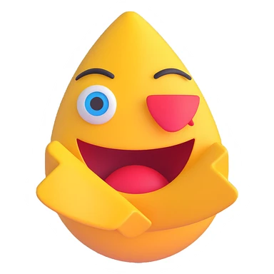 warning emoji labeled 'SCAMMER', 3D style, illusion of spinning or rotation, eye-catching and bold sticker