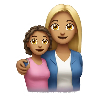 Madre e hija sticker