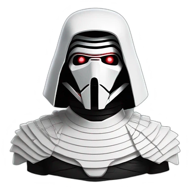 Kylo ren as a cenobite from Hellraiser sticker