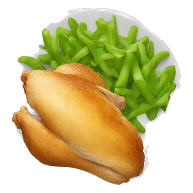 Lunch chicken  sticker