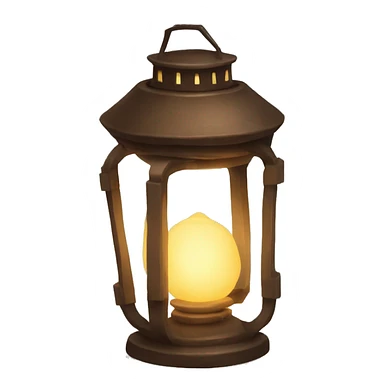 lantern at home sticker