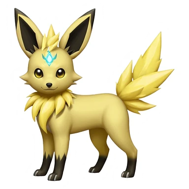 Umbreon-Electrike-Jolteon-Fakemon-hybrid -fusion- full body sticker
