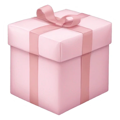 light pink package sticker