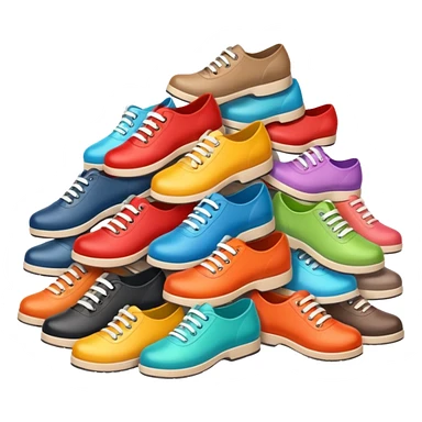 one million shoes sticker