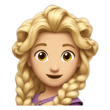 Raiponce qui pleur sticker