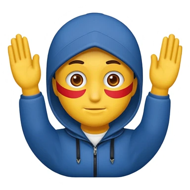 Красный воин мужчина во весь рост с топором в руках sticker