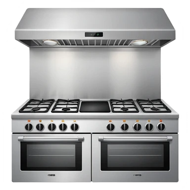 make an emoji for a kitchen stove and counter sticker