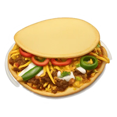 Mexican food sticker