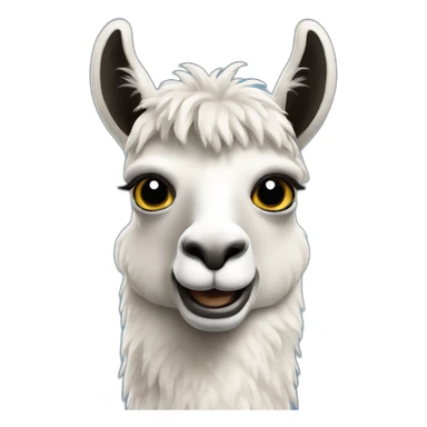 phone llama sticker