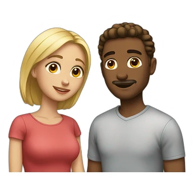 Love couple  sticker