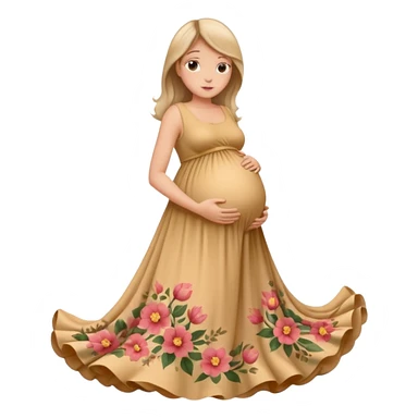 A girl is pregnant  sticker