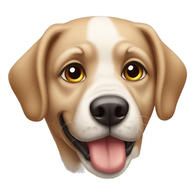 Perro con anteojos sticker