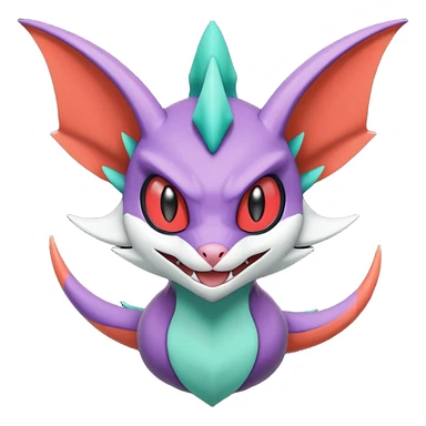Noivern-Delcatty-Pokémon  sticker