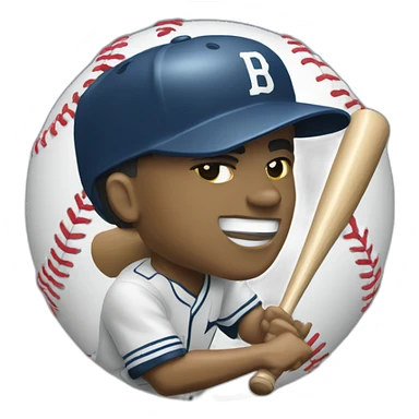 Obama baseball sticker