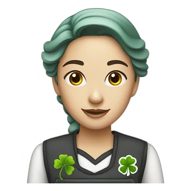 clover maid service housekeeper sticker