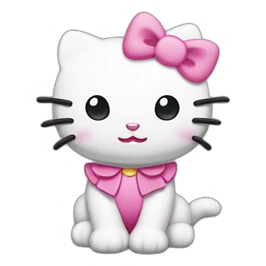 Hello kitti sticker