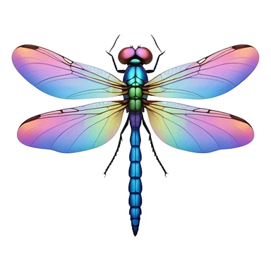 Peaceful Dragonfly sticker
