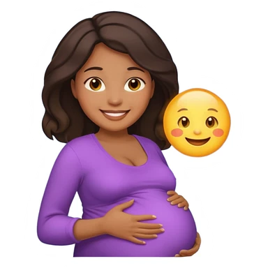 Pregnant women of color sticker