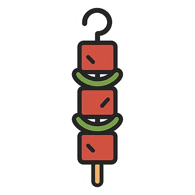 beef skewer sticker